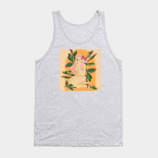 Sad Girl In the jungle Tank Top